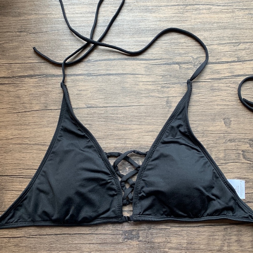 Missimo Black bikini top